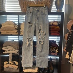 Aeropostale womens jeans. Size 2 regular length. 90s baggy style.